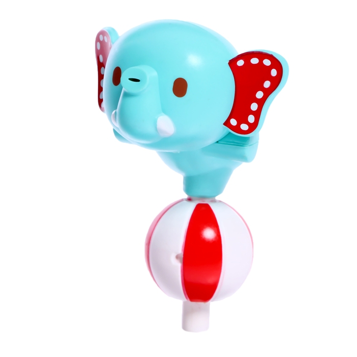 Детский фонтанчик для ванны &laquo;Зверята на кораблике&raquo;, 3 насадки, работает от батареек