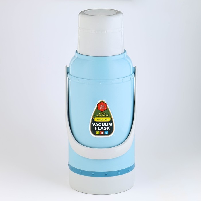 Термос 3.2 л, со стеклянной колбой, сохраняет тепло 12 ч, микс