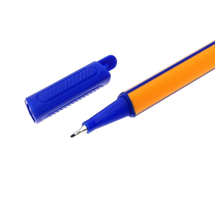 Ручка капиллярная Berlingo Rapido, 0,4 мм, трёхгранная, стержень синий Ручка капиллярная Berlingo Rapido, 0,4 мм, трёхгранная, стержень синий