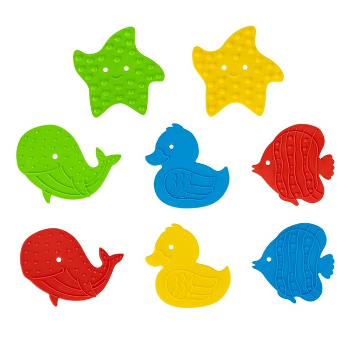 Набор для ванной &laquo;Мини &mdash; коврики&raquo;, 8 элементов