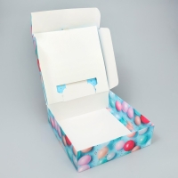 Коробка подарочная складная, упаковка, «Всё сбудется», 26 х 26 х 8 см Коробка подарочная складная, упаковка, «Всё сбудется», 26 х 26 х 8 см