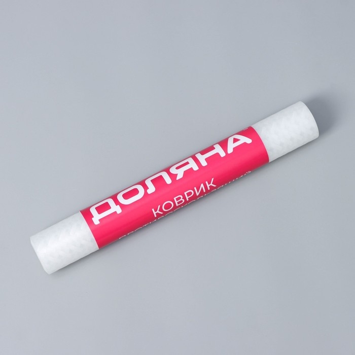 Коврик противоскользящий Доляна &laquo;Ромбы&raquo;, 30&times;150 см, прозрачный