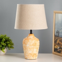 Настольная лампа "Далия" Е14 40Вт оранжевый 22,5х22,5х37см RISALUX Настольная лампа "Далия" Е14 40Вт оранжевый 22,5х22,5х37см RISALUX