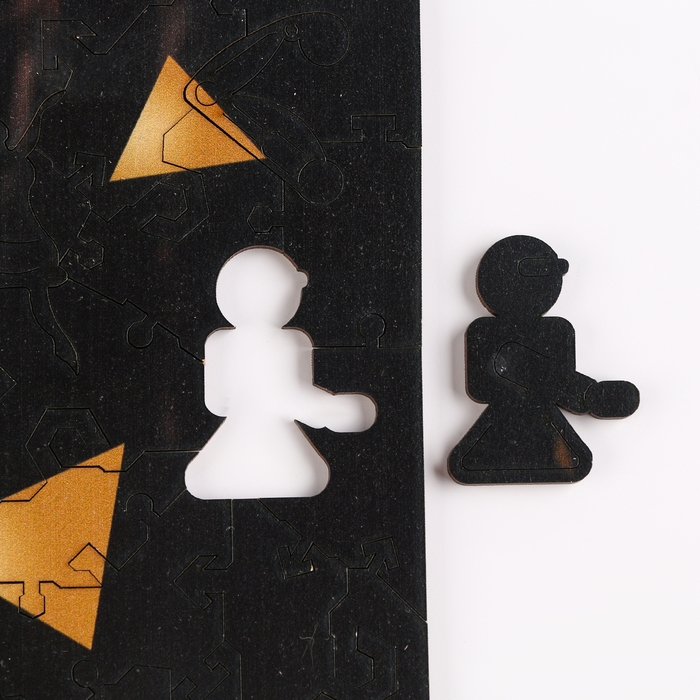 Пазл деревянный фигурный &laquo;Близнецы&raquo;, 140 элементов