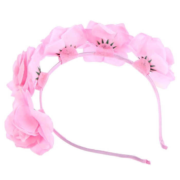 Карнавальный ободок &laquo;Розовые розы&raquo;