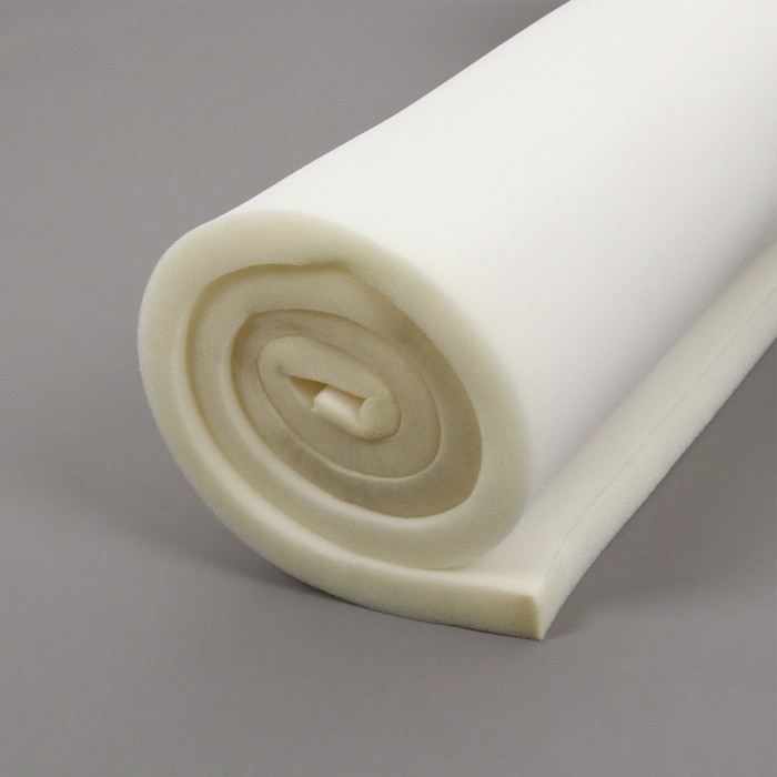 Поролон, 2 &times; 1 м, толщина 30 мм, 16 кг/м&sup3;, белый