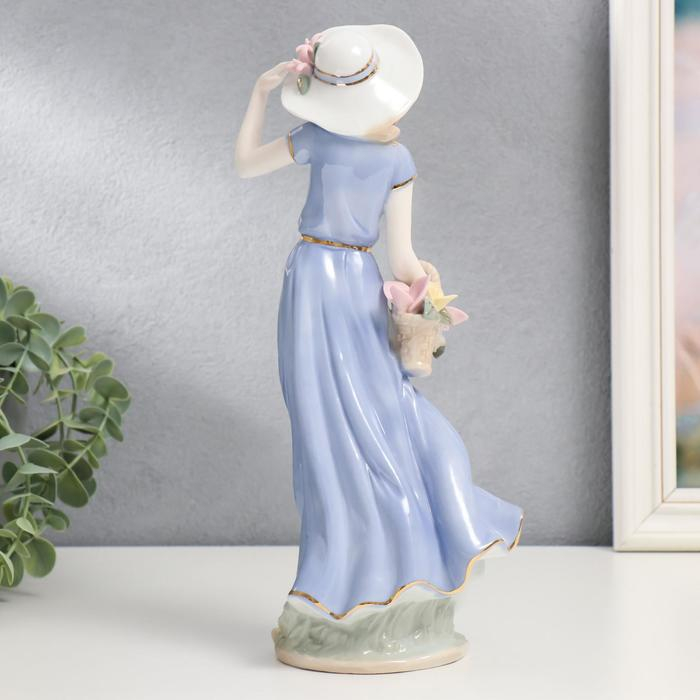 Сувенир керамика "Цветочница" 30х11,5х8 см