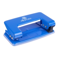 Дырокол металлический 10 листов, Attomex, синий