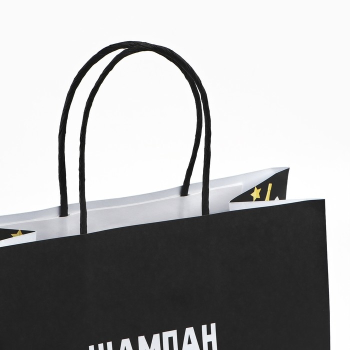 Пакет подарочный новогодний &laquo;За Новый год&raquo;, 22 х 22 х 11 см