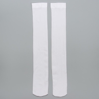 Гольфы для девочек школьные, цвет белый