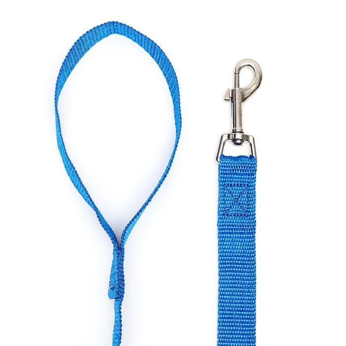 Поводок капроновый цветной Зооник, 5 м х 2,5 см, микс цветов Поводок капроновый цветной Зооник, 5 м х 2,5 см, микс цветов