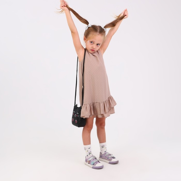 Сумка детская для девочки &laquo;чёрный котик&raquo;