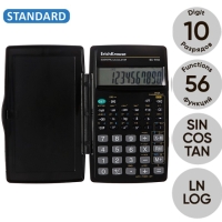 Калькулятор научный 10-разрядов ErichKrause SC-910, чёрный, рекомендован для ОГЭ и ЕГЭ