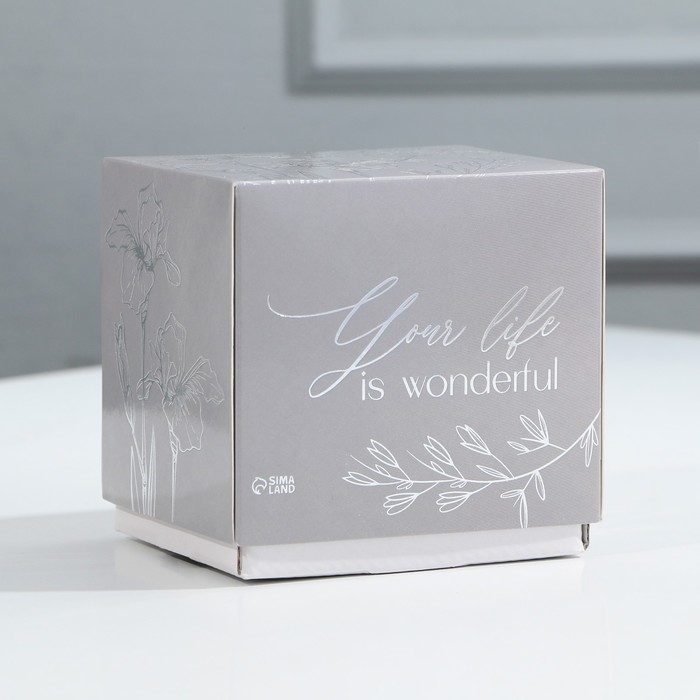 Диффузор ароматический для дома сухоцветы с аромамаслом &laquo;Sweet home&raquo;, роза, 9,5 х 8 х 9,3 см.