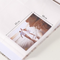 Фотоальбом на 500 фото 10x15 см "Цветок и вензеля" в коробке 5,5x30x33,5 см