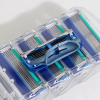 Сменные кассеты для бритья, 12 шт, совместимы с Gillette Fusion