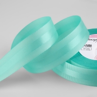 Лента декоративная, репсовая/атласная, 25 мм, 18 ± 1 м, цвет тиффани Лента декоративная, репсовая/атласная, 25 мм, 18 ± 1 м, цвет тиффани