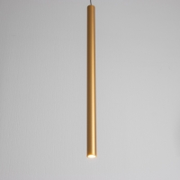 Светильник "Лукас" LED 5Вт 4000К матовое золото 3х3х60-160см