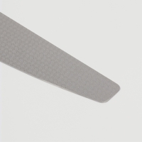 Пилка лазерная для ногтей, двусторонняя, 16,5 см, цвет серый