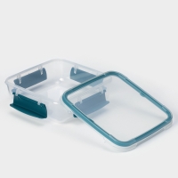 Контейнер пищевой герметичный Butterfly, 800 мл, пластик, прозрачный, крышка МИКС