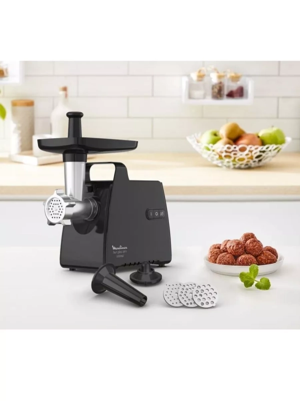 Мясорубка 5в1 HV7 Plus ME552810 с насадками, реверс, 2000Вт