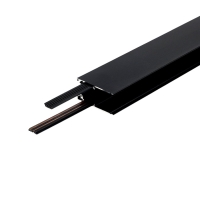 Шинопровод трековый магнитный &laquo;Broad&raquo;, однофазный, открытый монтаж, 1 м, чёрный