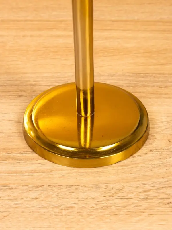 Подсвечник "Пьедестал" 11х11х42,5 см, алюминий, цв. Золото