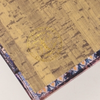 Сейф-книга дерево кожзам "Лимоны и подсолнухи" 21х13х5 см