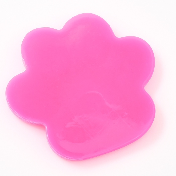 Сквиш антистресс - игрушка &laquo;Кошачья лапка&raquo;, с блёстками, МИКС