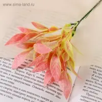 Букет искусственный &laquo;Вытянутые лепестки&raquo; двухцветный, 15 см (цена за 1 шт., фасовка 5 шт.) МИКС