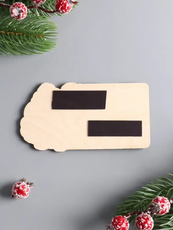 Магнит новогодний с календарём 2026 &laquo;Весёлого Нового Года&raquo;, размер магнита 6&times;11.5 см