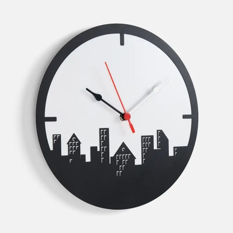 Часы &laquo;Города&raquo;, черные