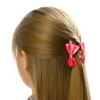 Краб для волос с текстильным декором новогодний &laquo;Волшебного года&raquo;, на Новый год, 6 х 38 х 32 см