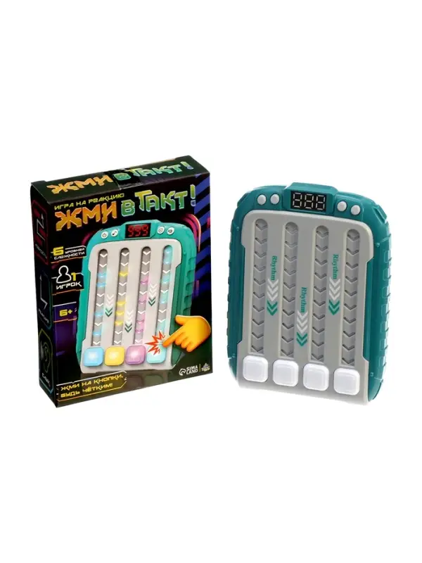 Игра на реакцию "Жми в такт!"