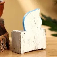 Календарь настольный &laquo;Ракушка&raquo;, 7&times;4&times;9 см, дерево, синий