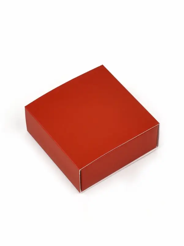 Коробка под бижутерию &laquo;Красная&raquo;, 7.5 х 7.5 х 3 см
