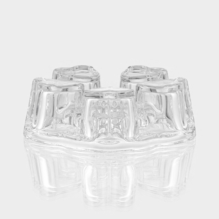 Подставка стеклянная для подогрева &laquo;Хрусталик&raquo;, d=14 см