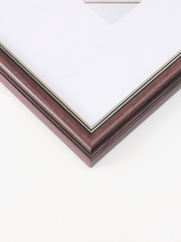 Фоторамка пластик "МИРАМ" 30х40 см, коричневый