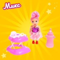 Кукла малышка &laquo;Ева&raquo; с аксессуарами, МИКС