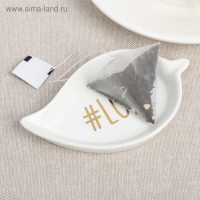 Подставка под чайный пакетик &laquo;LOVE&raquo;