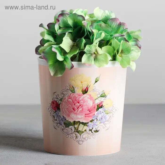 Кашпо для цветов &laquo;Винтаж&raquo;, 1,6 л, 14 х 14 см