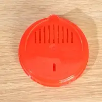 Крышка сливная, ТО-82 мм, винтовая, пластик, цвет МИКС