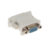 Переходник Luazon DVI (M) - VGA (F) PL-007, 24+5, белый Переходник Luazon DVI (M) - VGA (F) PL-007, 24+5, белый