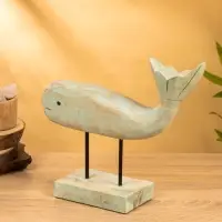 Сувенир "Кашалот" 9х26х30 см, дерево