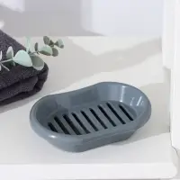 Мыльница с решеткой Альтернатива &laquo;Эконом&raquo;, пластик, 13&times;9&times;3 см, МИКС