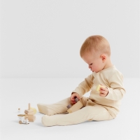 Ползунки детские MINAKU "Nature", цвет бежевый, рост 54-56 см