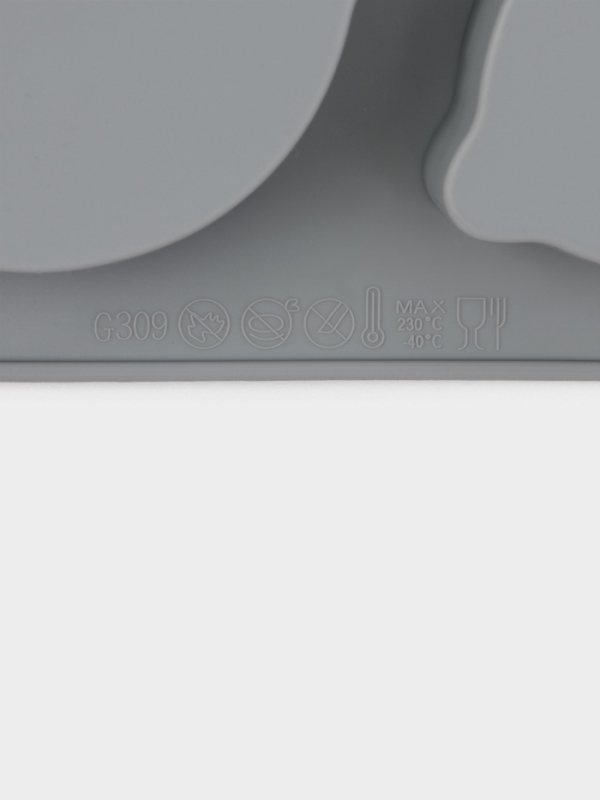 Форма для выпечки и муссовых десертов KONFINETTA &laquo;Лимон&raquo;, силикон, 8 ячеек (5,2&times;4,2 см) 30&times;17,4&times;2,3 см, серая