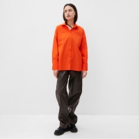 Рубашка женская MIST, р. 48, оранжевый