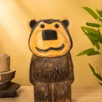 Сувенир "Медвежонок" дерево 16х14х30 см