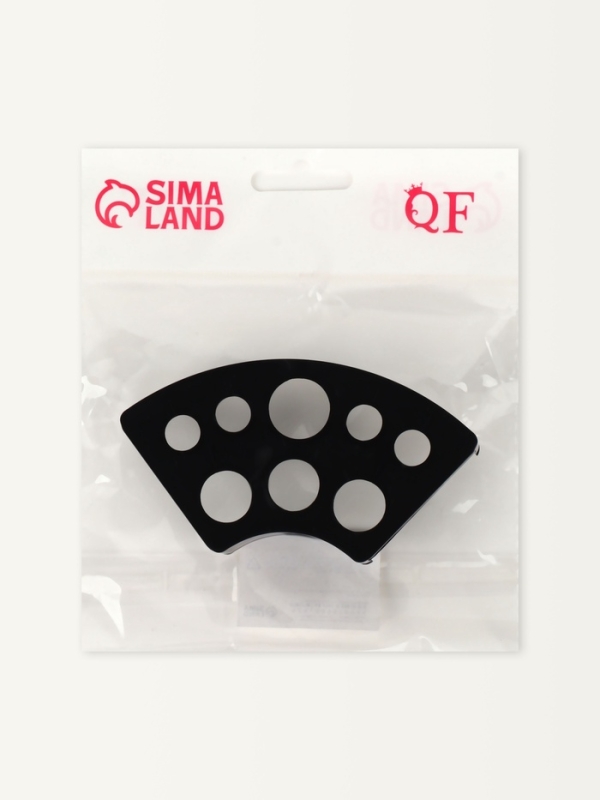 Подставка д/колпачков д/краски 10*5*2,5см пластик пакет QF